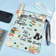 thumbnail image 5 of Fundas para libros con diseño de gato y café. Protector de libros de bolsillo de tela lavable con cremallera y bolsillo adicional., 5 of 6
