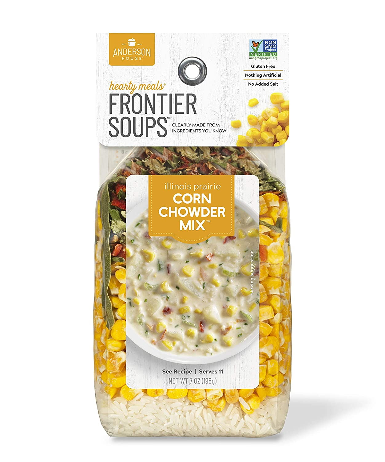 Frontier Soups Hearty Meals™ Gluten Free Illinois Prairie Corn Chowder