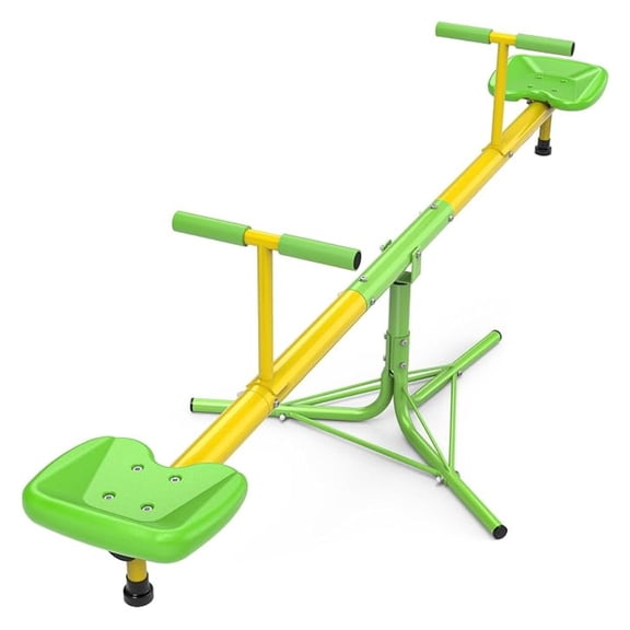 Teeter Totter for Kids, Sit and Spin Seesaw for Toddlers Age 3-9, Heavy Duty 2025 Upgraded Model for Indoor and Outdoor, Outside Toys, Safety Certified