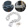 thumbnail image 1 of Ximing Bike Chain Lock Extra Long Chain Padlock for Dog Cages Garage Motorbike, 1 of 10