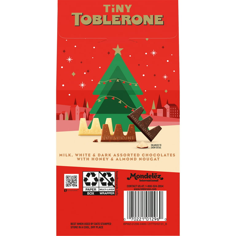 Buy Toblerone Mini & Tiny Chocolate bar Milk Candy in Bulk Pick N Mix 3  Flavors Online From Sweden - Made in Scandinavian