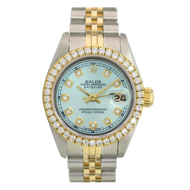 rolex datejust ice
