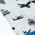 thumbnail image 4 of KPOPLK Infant Baby Boy Clothing Set Short Sleeve T-Shirt with Fun Animal Print & Pull-on Shorts 2 Piece Summer Outfits Size 7-8 Years,Silver, 4 of 9