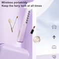 thumbnail image 4 of Rechargeable Mini Hair Straightener, 3 Adjustable Temperature, 2000mAh, Anti Scald, Type C Cordless, All Hair Types with Large Capacity Battery, Quick Heating Energy Efficient, 4 of 7