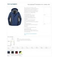 thumbnail image 2 of Port Authority J321 Colorblock 3-in-1 Jacket - Black/ Black/ Magnet Grey - Large, 2 of 2