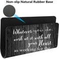 thumbnail image 4 of Whatever You Do Work at It with All Your Heart Colossians 3-23 Mouse Pad, Christian Bible Verse Scripture Quote Rustic Black Wood Grain Mouse Pads, 4 of 6