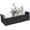 Black, variant on Round Paper Rope Storage Basket Wicker Baskets for Organizing with Handle Decorative Storage Bins for Countertop Toilet Paper Basket for Toilet Tank Top Small Baskets Set,Black