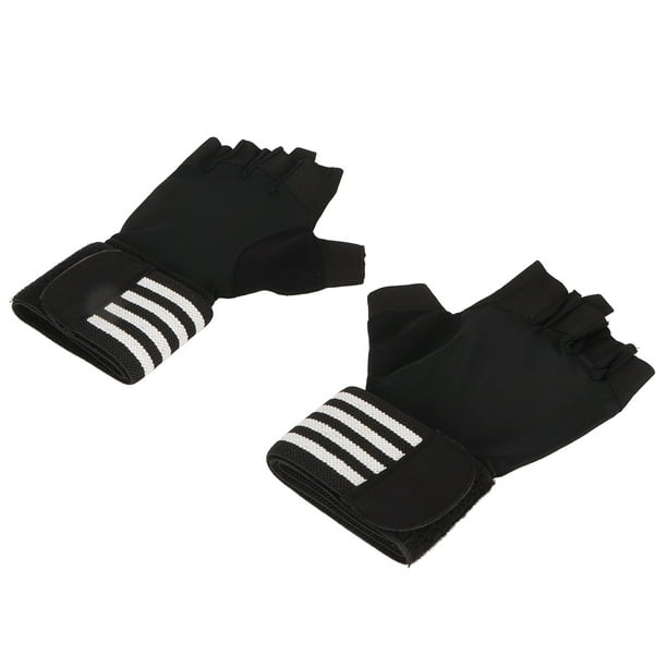 Guantes De Medio Dedo Para Fitness, Guantes Protectores De Entrenamiento, Correa De Muñeca Suave Y Transpirable Para Ciclismo Con Mancuernas