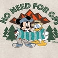 thumbnail image 3 of Disney - No Gps - Toddler & Youth Crewneck Fleece Sweatshirt, 3 of 5