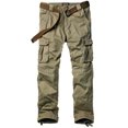 thumbnail image 2 of Los pantalones cargo combinan con ropa casual de trabajo al aire libre para hombres, 2 of 5