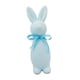 thumbnail image 2 of Figura de conejo de Pascua flocado, adorno de escritorio, decoración de Pascua, conejo decorativo Azul, 2 of 9