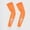 Orange, variant on Men's Breathable Reflective Arm Sleeves for Cycling Running Sun Protection