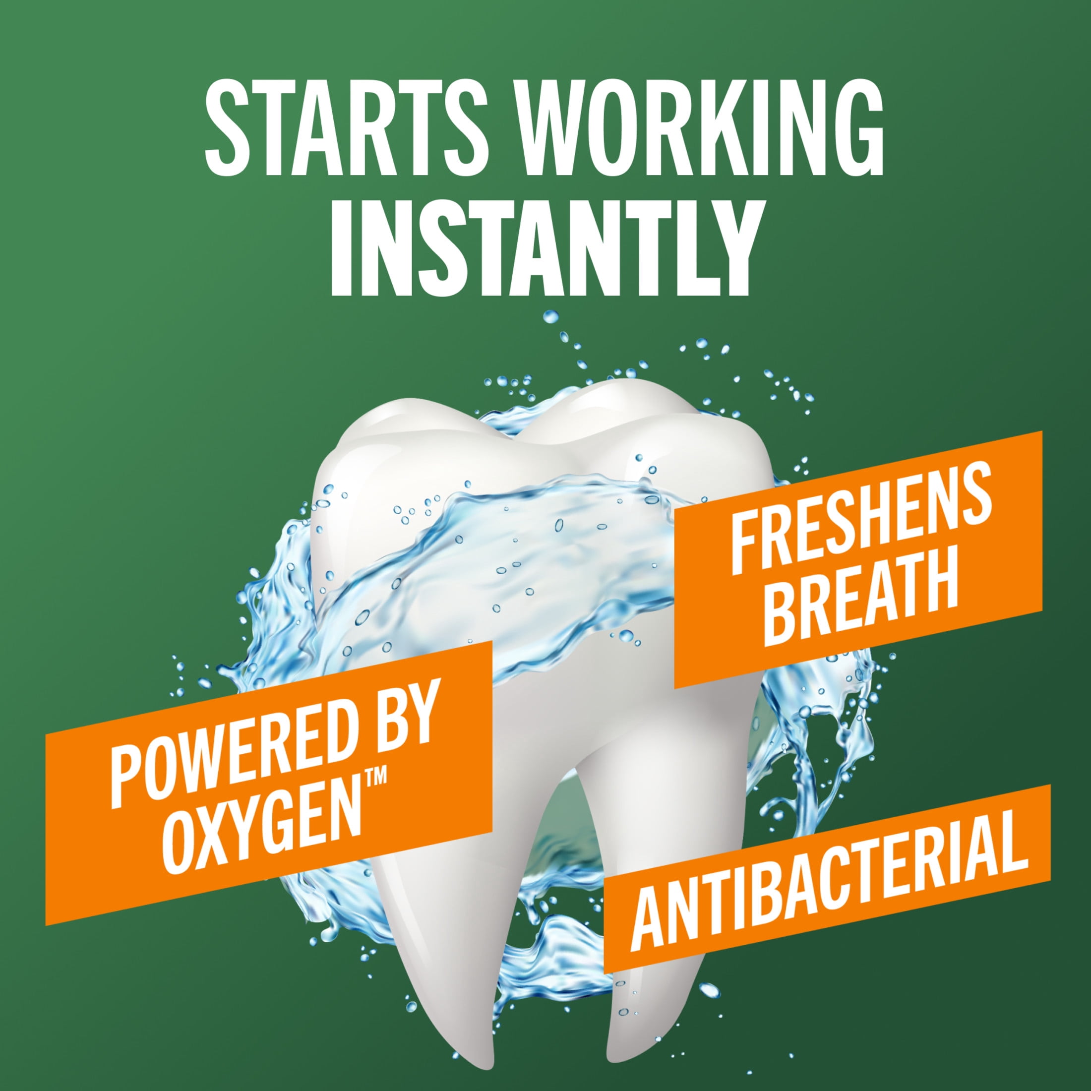 TheraBreath Fresh Breath Mouthwash, Rainforest Mint, Alcohol-Free Mouthwash for Adults, 16 fl oz