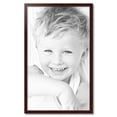 thumbnail image 2 of ArtToFrames 23" x 38" Walnut Picture Frame, 23x38 inch Brown Wood Poster Frame (WOM-4106), 2 of 8