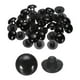 thumbnail image 1 of Uxcell 30pcs Botones de Plástico 0.47" Botón de Costura con Shank, Negro, 1 of 7