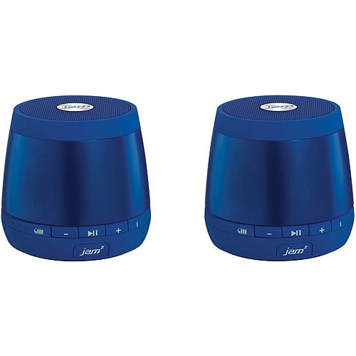 HMDX P240DL Jam Plus Wireless Bluetooth Speakers, 2Pack