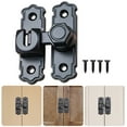 Adjustable Angles Door Latches Lock Heavy Duty Multipurpose Sliding ...