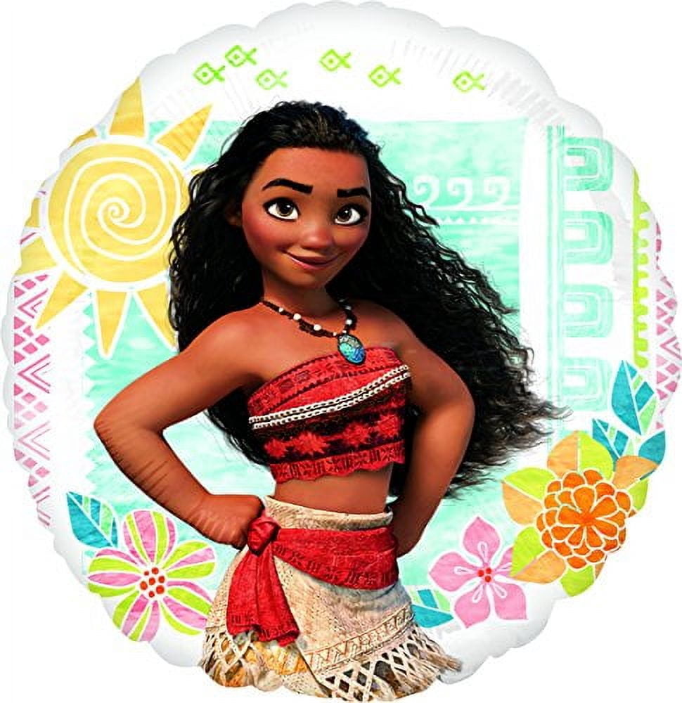 Moana's Birthday Party Supplies Airloonz and Foil Balloon Bouquet Decorations