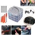 thumbnail image 4 of Cajas de retención de automóviles Sujetadores de parachoques con corbatas de cable Kit de removedor de sujetadores Accesorios de automóviles Reemplazos automáticos Partes 635 PCS Yuarrent VI002342-00B, 4 of 7