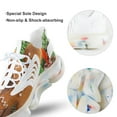 thumbnail image 7 of Homemade Christmas Gingerbread Man Cookies Walking Shoes for Men Woman Lightweight Tennis Fashion Elastic Sports Shoes Cushion Basketball Shoes, 7 of 7