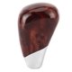 thumbnail image 4 of Shift Gear Head Gear Shift Knob Shifter Handball Fit For CROWN/ALPHARD/ VELLFIRE/PREVIA/ESTIMA/FORTUNERRed Wood Color ANGGREK Color madera roja, 4 of 8