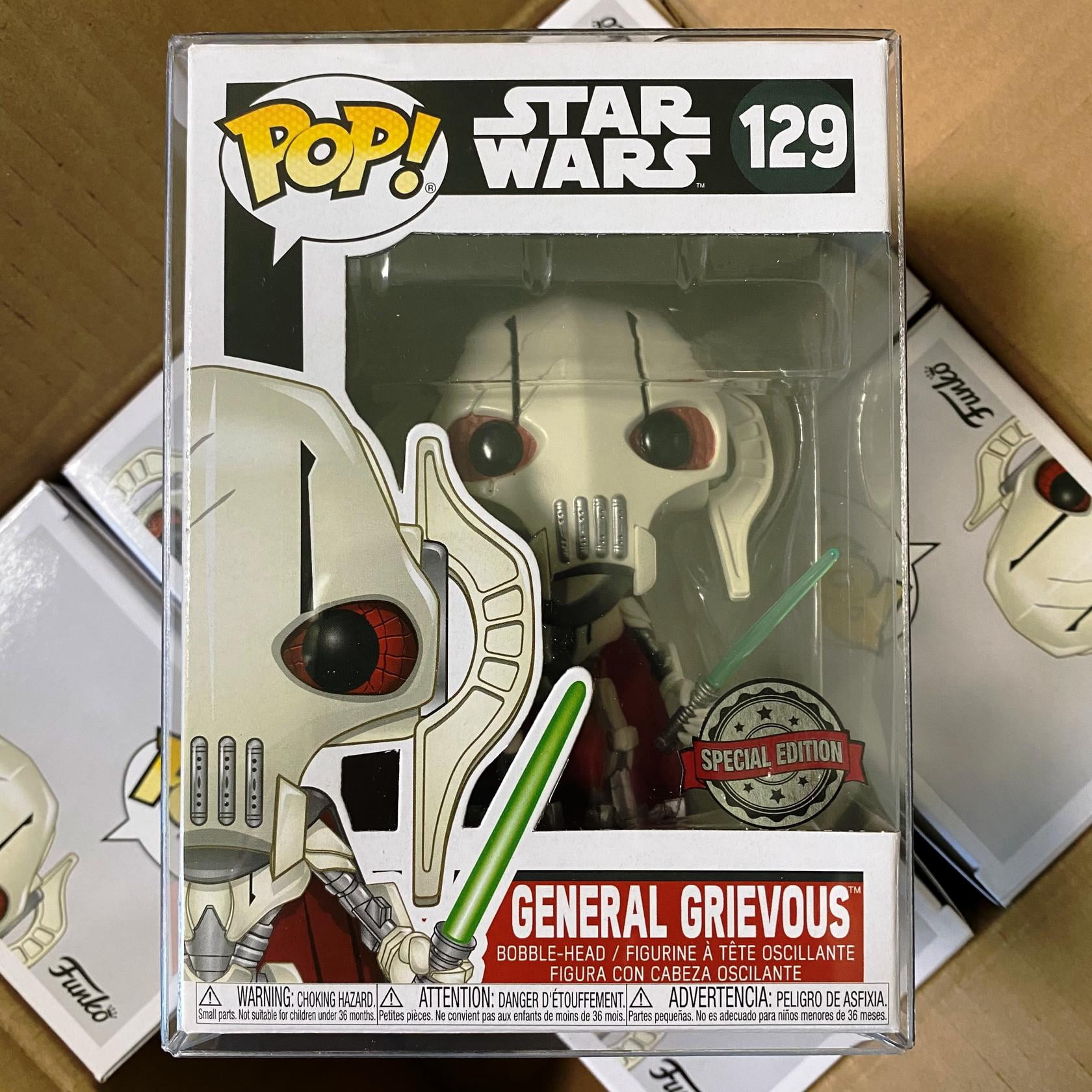 Funko POP! Star Wars General Grievous Vinyl Collectible #129 Exclusive