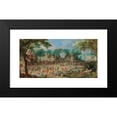 thumbnail image 2 of David Vinckboons 18x11 Black Modern Framed Museum Art Print Titled - Saint George's Kermesse, 2 of 5