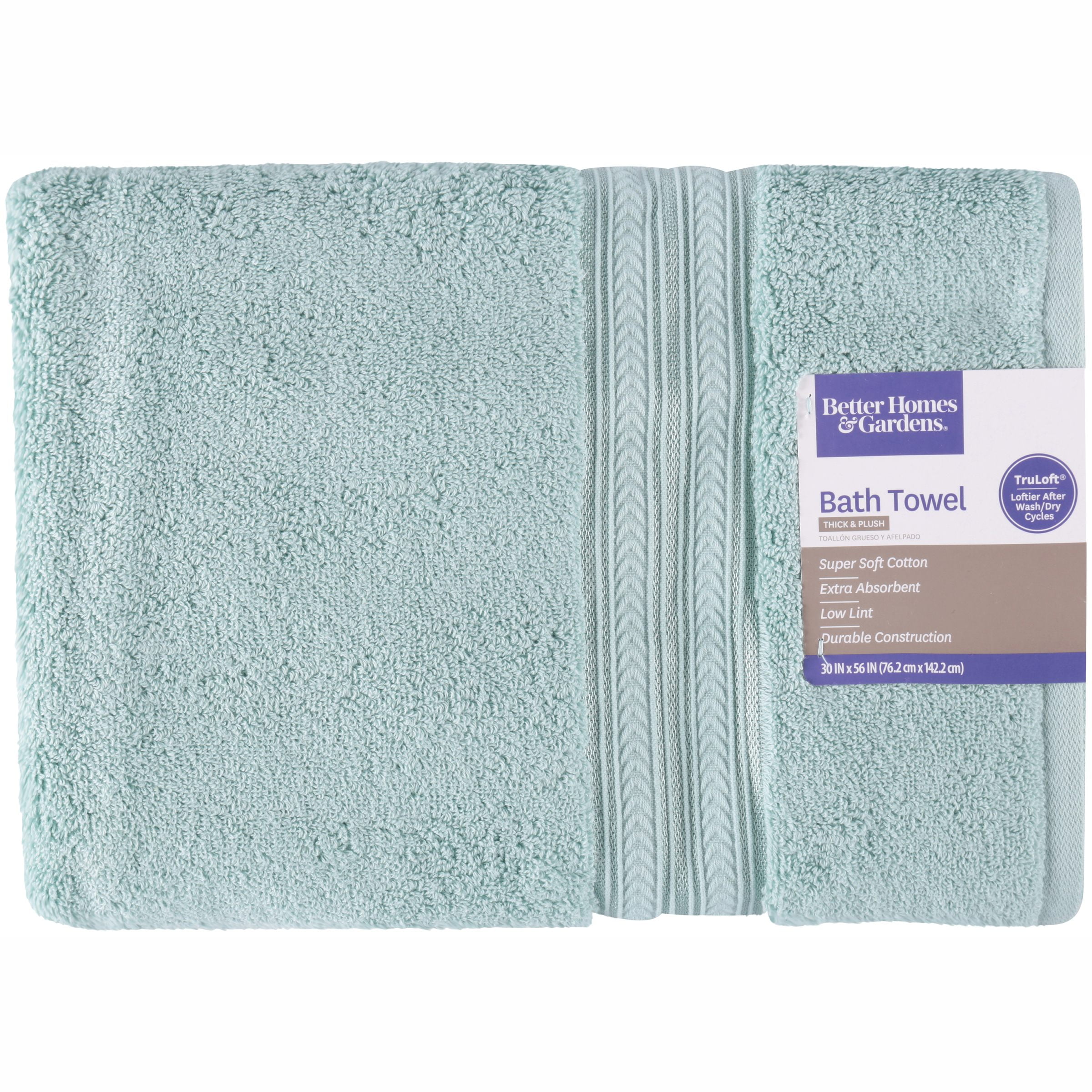 Better homes and gardens thick and plush bath towel hotsell