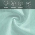 thumbnail image 6 of Cloth Napkins Set of 6 - 20x20 Inches, Linen Mint Green Washable Reusable Table Napkins, Modern Minimalist Pure Solid Color Soft & Absortbent Dining Napkin for Party Wedding Hotel Restaurant, 6 of 8