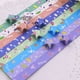 thumbnail image 5 of Origami de estrella gruesa 136, 8 dibujos por juego, papel con forma de estrella de pentagrama de la suerte para niños, 5 of 6