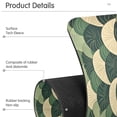 thumbnail image 4 of Yayeee Faucet Mat for Kitchen Sink 14.7" Diatomite Long Splash Guard Pad, Green Abstract Shapes, 2 Pack, 4 of 7