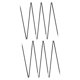 thumbnail image 3 of Kits de reemplazo de postes de carpa, varilla de fibra de vidrio, preensamblados, postes de carpa negros para 32 m para una sola persona, 3 of 9