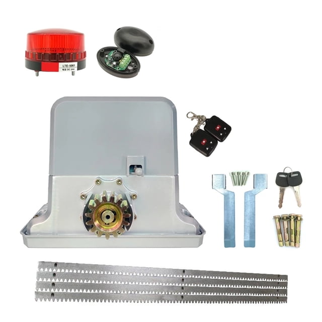 1800KGS Automatic Sliding Gate Operator Of AC220V/110V Motor As Door Closer Gate Motor Engine(sensor,button,lamp, Optional) Pack ,Easy to Install