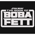 thumbnail image 2 of Men's Star Wars: The Book of Boba Fett White Logo  Tank Top Black Small, 2 of 5