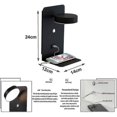 thumbnail image 5 of Paquete de 2 luces LED de pared para interiores con puerto USB, 5 of 5