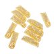 thumbnail image 4 of 10 Piezas de Tubos Ajustables de Metal con de Pelo Sunnimix Dreadlock Hair Beads Tubes, 4 of 8