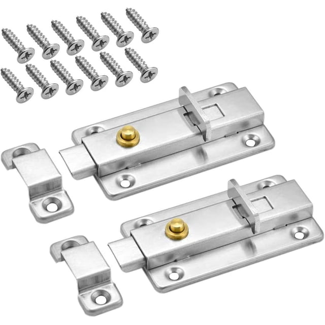 Pestillo de seguridad YONGSHENG Acero Inoxidable 2 Piezas