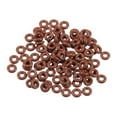 thumbnail image 1 of O Ring Seal Gasket, 2.5mm ID x 2mm CS for Cars Trucks SUVs Trailers Orings Seal Washer Replacement Automotive Faucet Repair Brown, 100 Pcs, 1 of 6