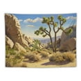 thumbnail image 5 of Shiartex Desert Tapestry Joshua Tree Landscape National Park Odd Trees Tapestry Rocky Mountains Blue Sky Natural Scenery Tapestries Wall Hanging for Bedroom Living Room Dorm Home Décor Painting, 5 of 6