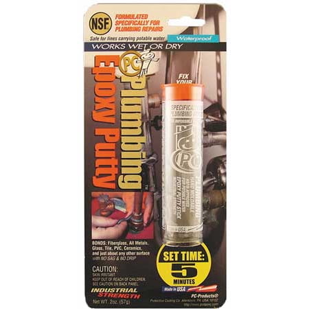 epoxy putty walmart plumbing gry pkg oz pc