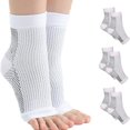 thumbnail image 1 of SNNROO 3Pairs Soothe Relief Socks Neuropathy Socks for Men Women, 1 of 7