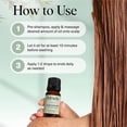 thumbnail image 4 of Kitsch Rosemary Oil for Hair Growth – Hair Oil with Biotin, Castor & Jojoba – Pre-Wash Scalp oil for Hair Care – Lavender Scent – 10mL, 4 of 4