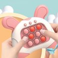 thumbnail image 4 of Juego De Burbujas Juego de burbujas con pilas Quick Push 4 modos de juego Los mejores regalos (rosa), 4 of 6