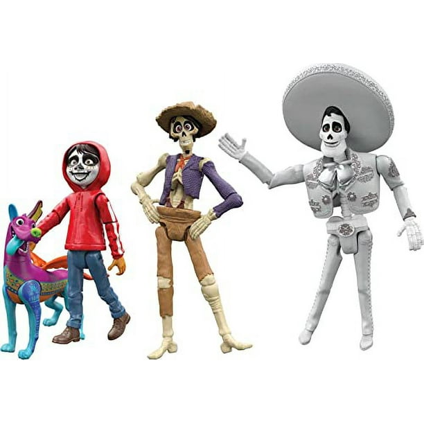 Set de Historias Coco MATTEL Pixar Core Scale 4 pulgadas