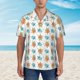 thumbnail image 2 of Balery Sea Turtle Camisas hawaianas de manga corta para hombre, camisas playeras de corte holgado, camisas de vacaciones con botones,Medium, 2 of 7