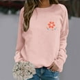 thumbnail image 6 of In My Cool Aunt Era Sweatshirts for Women Fall Winter Long Sleeve Crewneck Auntie Sweatshirt Pullover Tops, 6 of 8