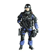 Haoun 1/6 Scale 12Inch Special Forces Action Figure SWAT Team Flexible Soldier Figure Model with Accessories Collection Military Toys for Kids Adults - Assaulter