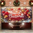 thumbnail image 4 of ToyKingdee Christmas Garage Door Cover, Large Christmas Banner Backdrop Decorations Hanging Door Photography Decor for Indoor Outdoor House Patio Lawn Party Background, 4 of 6