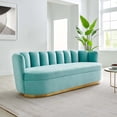 thumbnail image 3 of Victoria Channel Tufted Performance Velvet Sofa by Modway, 3 of 3