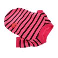 thumbnail image 3 of LOLIPPYY Dog Cotton Breathable Shirt Striped Dog T-shirt Puppy Outfit Pet Dog Shirt Size XL, 3 of 7
